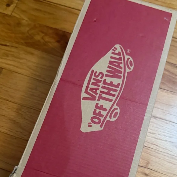 VANS Women Black Checkerboard Low-Top Sneakers w FREE pink laces 💞 - Picture 5 of 5